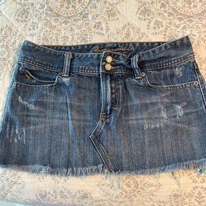 Ambercrombie Finch Denim Mini Shirt Size 2